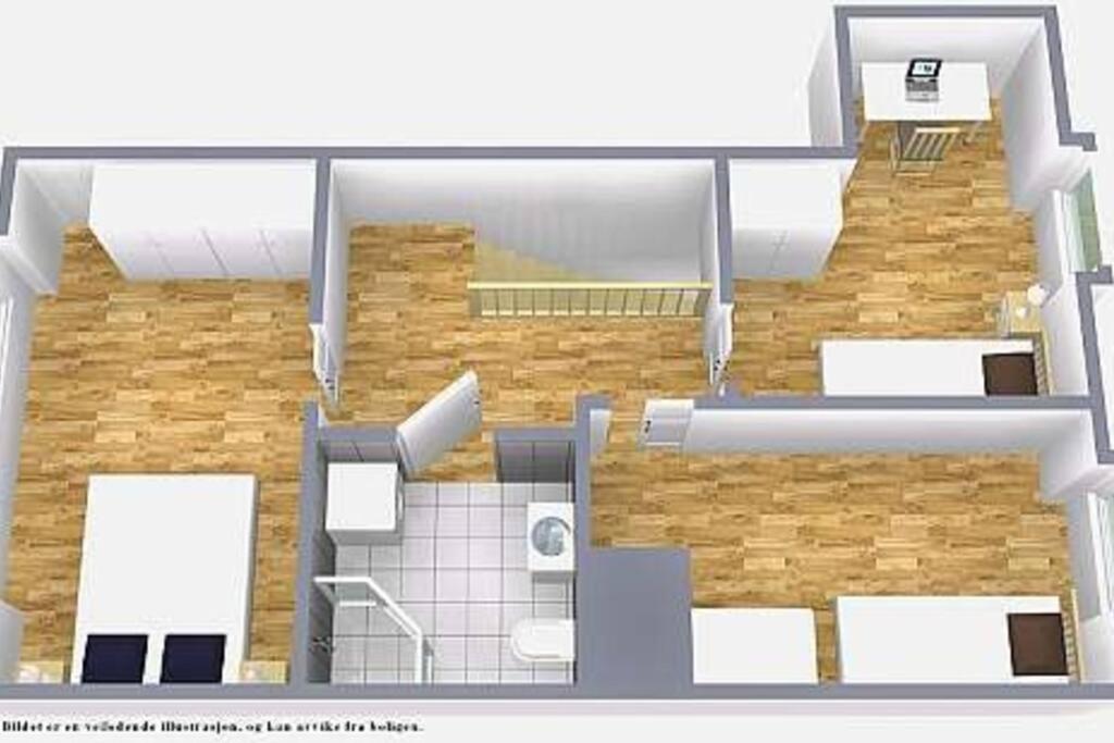4-Bedroom-Apt For 7/Oslo Central Экстерьер фото
